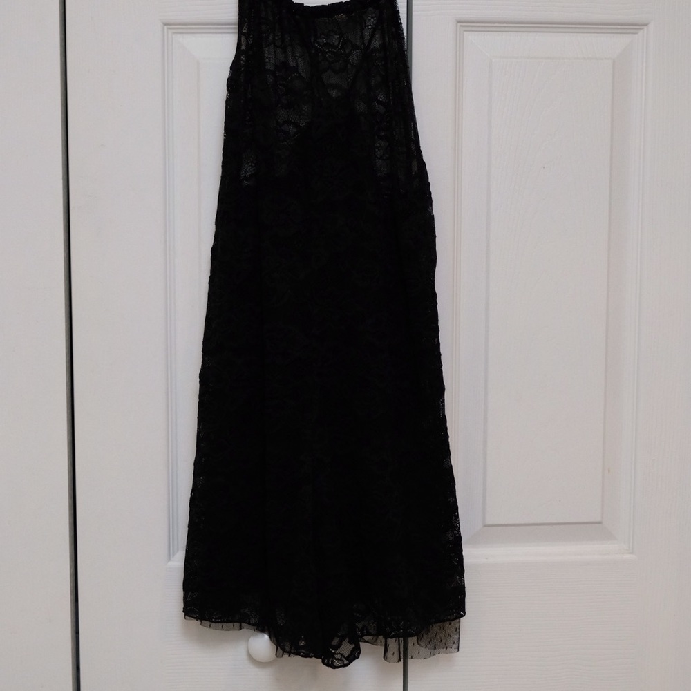 NWT Free People Heavenly Lace Tunic Top - SIZE L - Bohemian Lace dream Fairycore - Picture 5 of 5